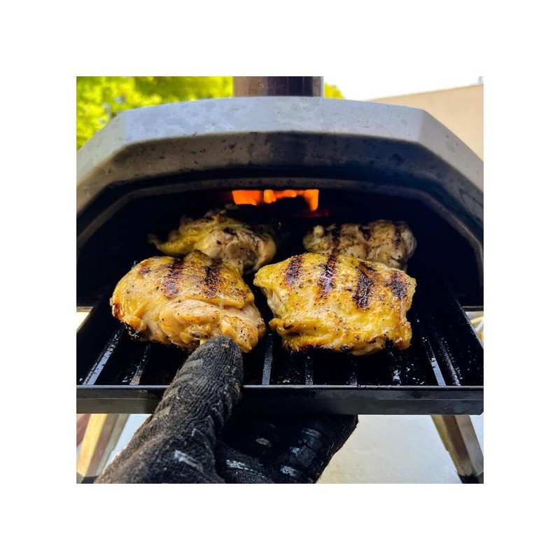 GrillGrate for Indoor and Pizza Ovens - Sear Meat and