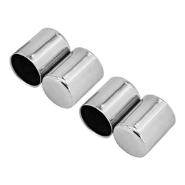 HDBUBALUS Docking Hardware Point Cover Kit Fit for Harley Touring Road King Street Electra Glide FLHR FLHX FLHT CVO Sportster Softail Dyna Chrome