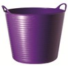 Red Gorilla - Tubtrug Flexible Multipurpose Tub Small Purple 14 Ltr