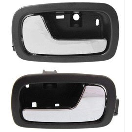 Parts N Go 2005-2010 Chevy Cobalt G5 Door Handle Driver & Passenger Side Front Inner Left/Right Hand Pair - 22722755 22722754, GM1352166 GM1353166
