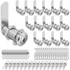 Pertinel Cam Locks Cabinet Locks Keyed Alike, 1-3/8'' (Length) Cylinder