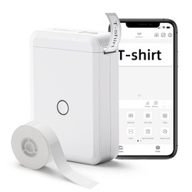 Máquina etiquetadora con cinta, impresora de etiquetas Bluetooth portátil D110, pequeña etiqueta de mano para teléfono inteligente, fácil de usar, sin tinta, organización del hogar, recargable por USB