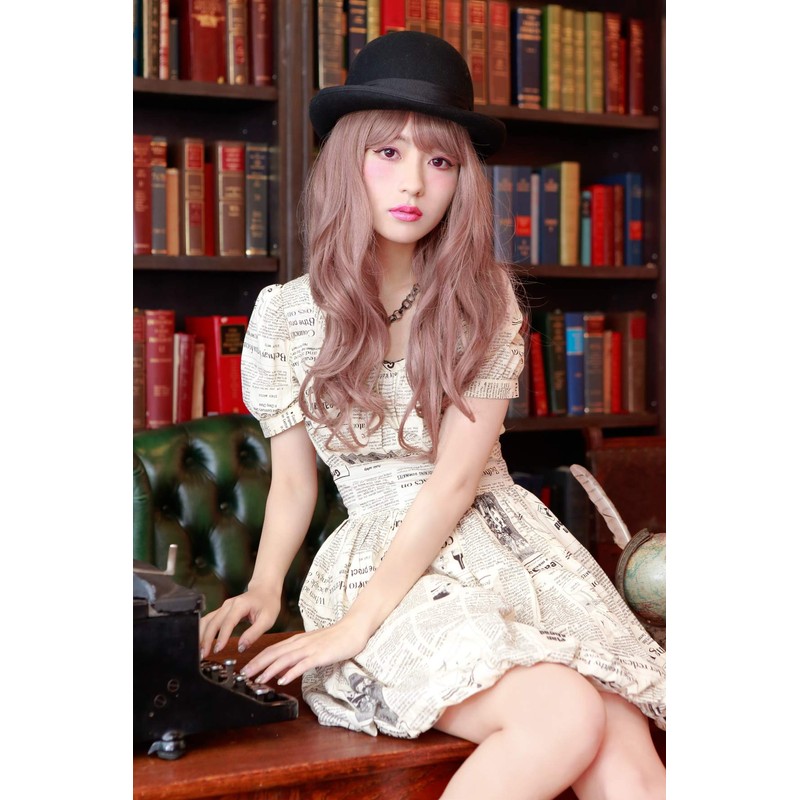 Priscilla CTA-100 All Color Wig, Whipped Curl, Long, Heat Resistant,