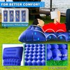 I LITTON Blue Self Inflating Sleeping Pad Camping Mat with