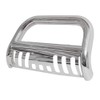 MOTORHOT Stainless Steel Front Bumper Bull Bar Grille Guard Compatible