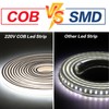 pcning COB LED Strip 230 V Direct Connection 5 m