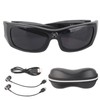 Tonysa Intelligent Sunglasses Camera Headset Glasses 1080P Polarized Lens Hands