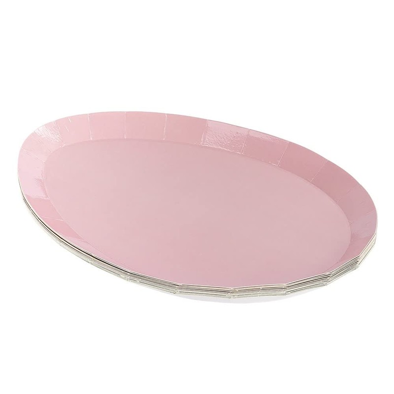 Ideen mit Herz Easter Plates in Egg Shape, Made of