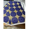 Navy, gold & black Ankara