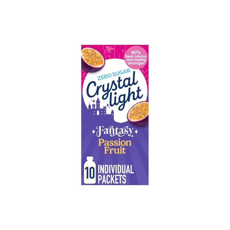 Crystal Light Drink Mix, 10 Individual Packets, Hydration for Book