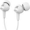 JBL Harman C100SI In-Ear Wired Earphones with Mic (C100SI White)