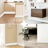 Flexible Baseboard Molding Trim 3 Inch(W) x 40 Feet(L) Self