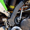Kawasaki KX125 KX250 Rubberized Frame Grip Tape/Guard │ (Fits: 2003-2006)