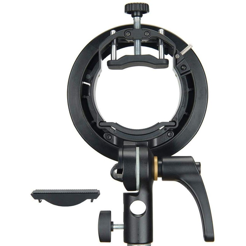 Godox S2 Speedlite Bracket Bowens Mount Holder for Godox V1