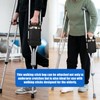 Crutch Bag, Water-Resistant Portable Crutches Accessories Storage Organizer with 2