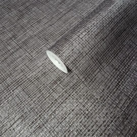 WM Plain taupe gold metallic faux paper weave grasscloth woven textured wallpaper - sample 8.5 inches x 11 inches