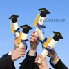Beayungry 20pz Mini Birrete Sombrero Graduación Con Borla Recuerdos Amarilla