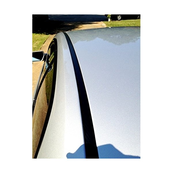 Black Roof Trim Molding Kit for use on 2003-2008 Mazda