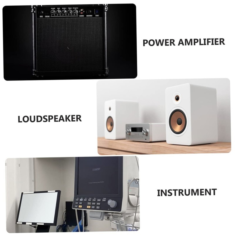 TEHAUX 24pcs Amplifier Isolation Feet Pads Durable Plastic Sponge Chassis