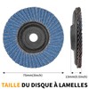 NuoDunco Lamellar Discs Diameter 75 mm x 10 mm Grain