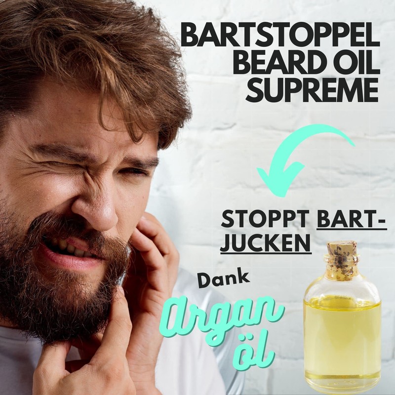 Bartstoppel® Bartöl Vanille Duft Supreme Herren - für tägliche Bartpflege
