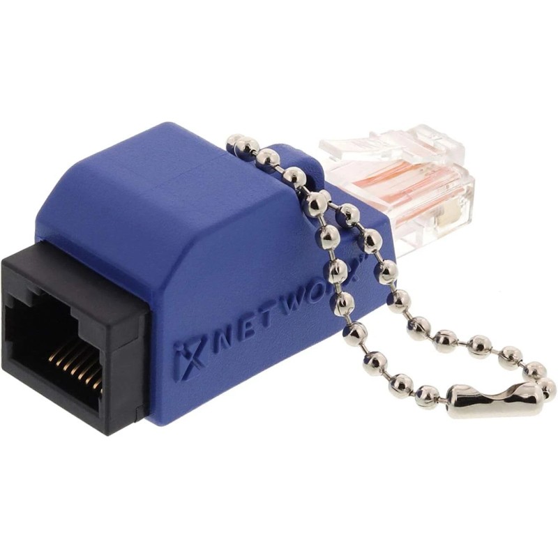 Networx® T1 E1 Loopback Tester Blue Compact Portable Rj45 Cable