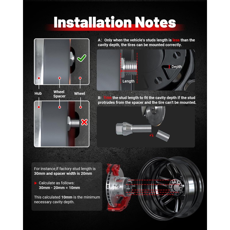 EVIL ENERGY 5x4.75 to 5x4.5 Wheel Adapters 1 inch Compatible