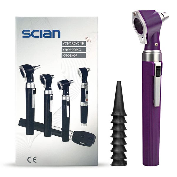 Scian Scian Otoscope Ear Scope with Light, Ear Infection Detector,
