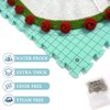 Knitiss 4 PCS Crochet Blocking Mats and Pins Set, 32x32cm