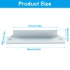 Cionyce White Window Sash Lift Handle, 3.5 inch Hole Center