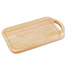 Pearl Metal Rubber Wood Medium Cutting Board Style Plate C-9138