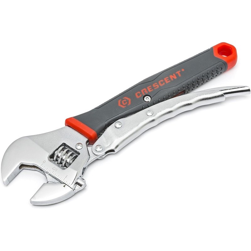 Crescent 10" Locking Adjustable Dual Material Wrench - ACL10VS