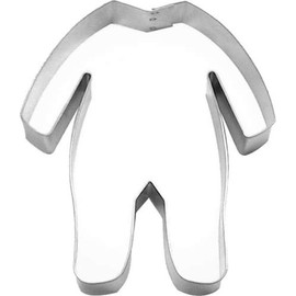 Footie Pajamas/Baby One Piece 4.5 Inch Cookie Cutter from The Cookie Cutter Shop – Tin Plated Steel - Made in the USA