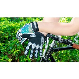 Reflective Renden Qepae Cycling Gloves Sports Gel Gloves Grey, X-Large
