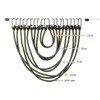 Bungee Cords with Hooks,10 pcs Heavy Duty Extra Strong Outdoor