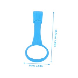 Totority 4pcs Baby Bed Stand up Rings Infant Crib Pull Rings Safety Stand Toddler Tools Vibrant Colors Plastic Material