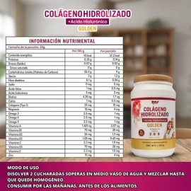 Colageno Hidrolizado + Acido Hialuronico En Polvo 3 Pack