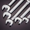Qnkaa Flexible Ratchet Wrench Set 12pcs 8-19mm Spanner Gear Ring
