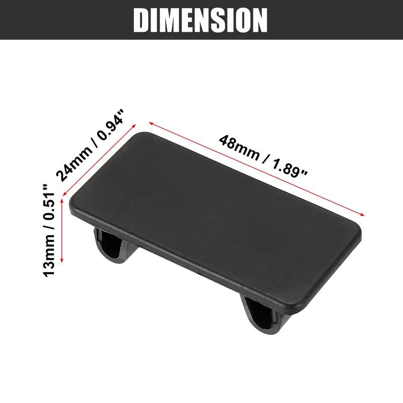 X AUTOHAUX Rocker Switch Panel Cover ABS Car Toggle Switch