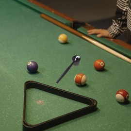 BESPORTBLE Portable Snooker Chalk Holder for Billiard Players Durable Metal Design Essential Pool Table Accessory Prevents Chalk Loss Damage for Pool Lovers