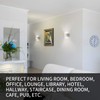 Lightess Indoor LED Wall Lamp 12W Dimmable Up Down Wall