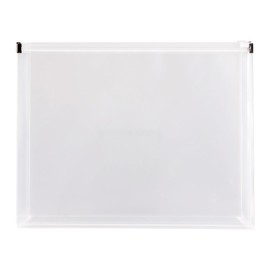 Office Depot | Sobres de Plástico para Archivo |3 Carpetas tamaño carta de plástico para archivo| Folder plastico con apertura superior con cierre transparente |3 sobres tamaño carta de polipropileno