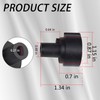Ciuouient Replacement Knob Compatible with Brondell Bidet Toilet Seat Non-Electric