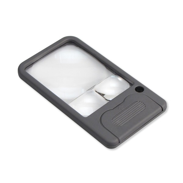 Carson Multi-Power LED Lighted Pocket Magnifier (PM-33)