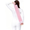 OUNONA Banda Bronceadora Espalda de Microfibra Rosa Aplicador Suave y