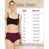 POPKOK Womens Underwear Cotton Briefs High Waisted Postpartum Plus Size