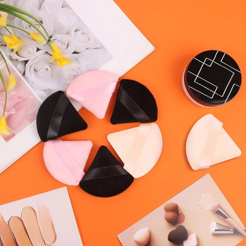 30 Borlas Para Polvos Y Base De Maquillaje