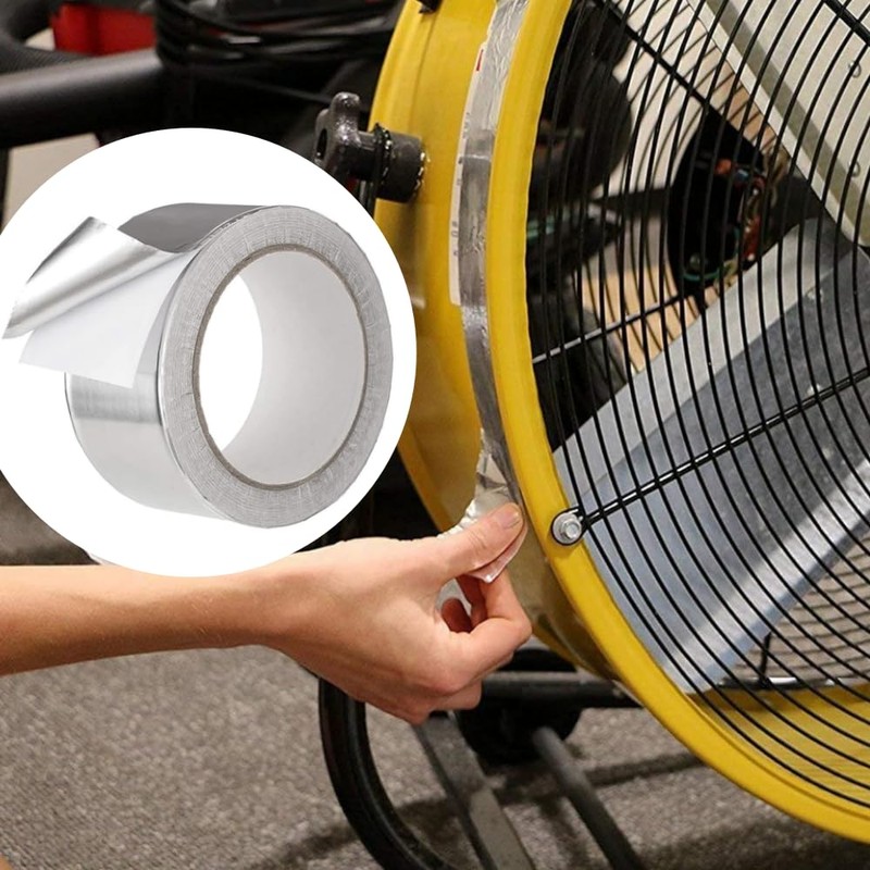 Professional Grade Aluminum Foil Tape Thick for HVAC, Sealing &
