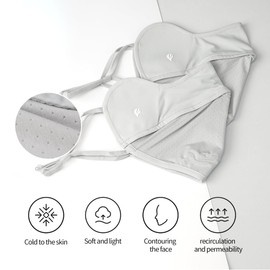 SPGOLF UPF 50+ Sun Protection Face Mask, UV Neck Gaiter Scarf Balaclava, Reusable Face Mask, Dustproof, Cooling, Breathable