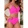 High Waisted Bikini - Two Piece Swimsuit for Women Tummy